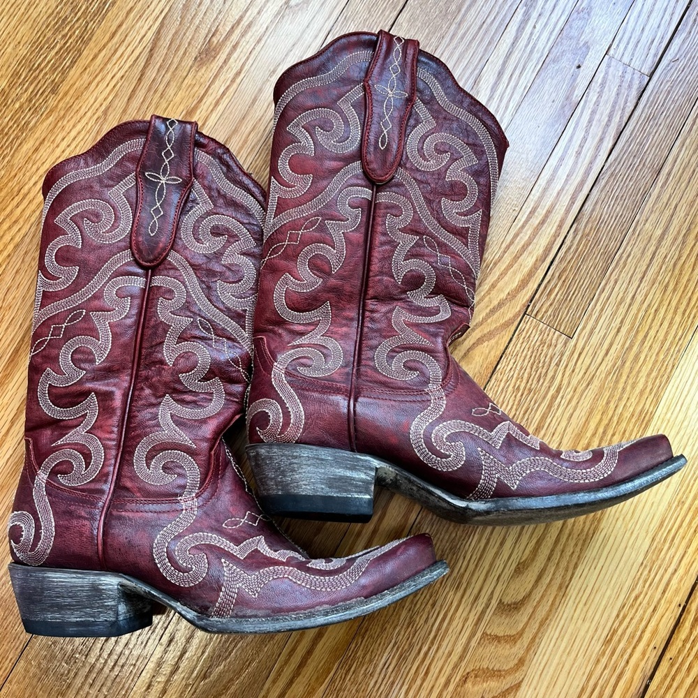 Red Old Gringo Cowboy Boots